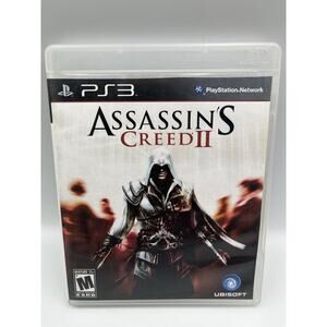 Assassin's Creed 2 PS3 Sony Playstation 3 Video Game TESTED